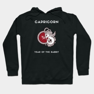 CAPRICORN / Year of the RABBIT Hoodie